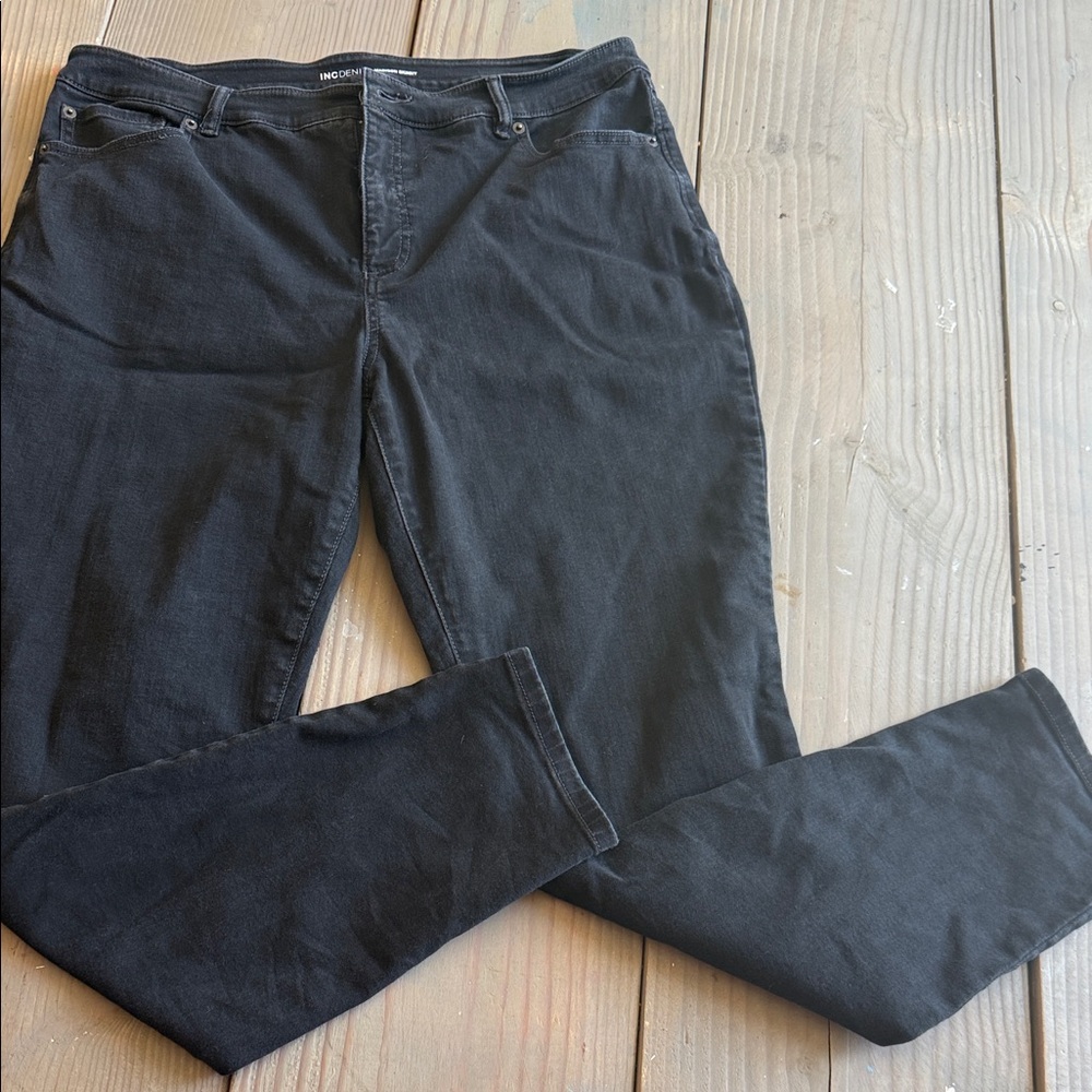 INC International Concepts Black Skinny Jeans